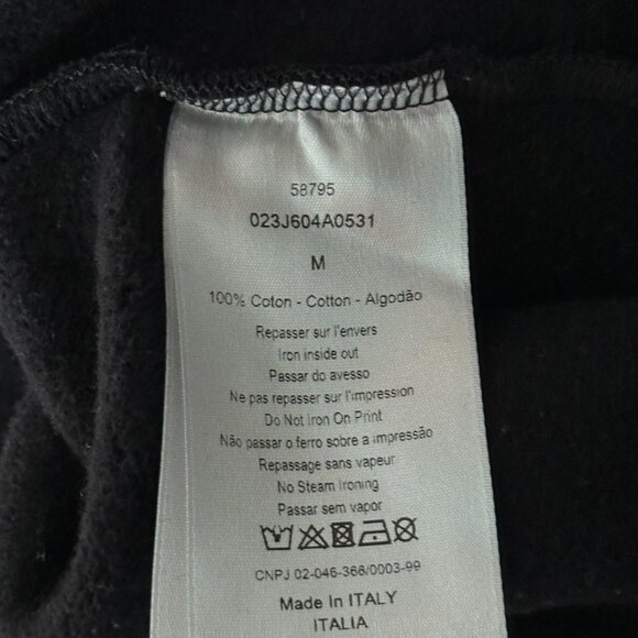 Dior Daniel Arsham Black & Blue Logo Sweater - Picture 4 of 6